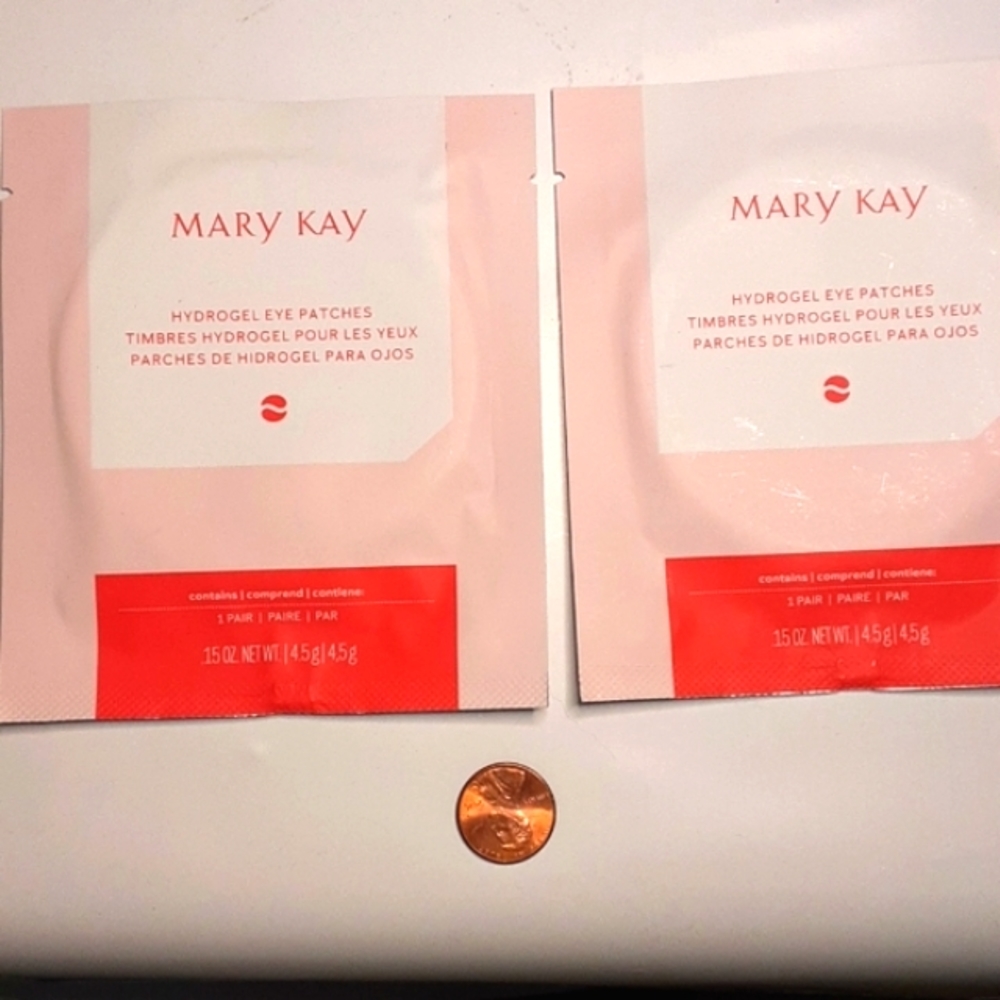Bundle lot of 2 pair MARY KAY  hydrogen eye patches